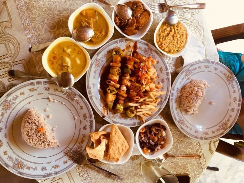 Sri Lankan Rice & Curry
