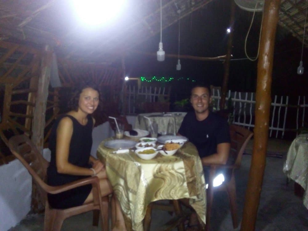 Dinner under a blanket of stars
